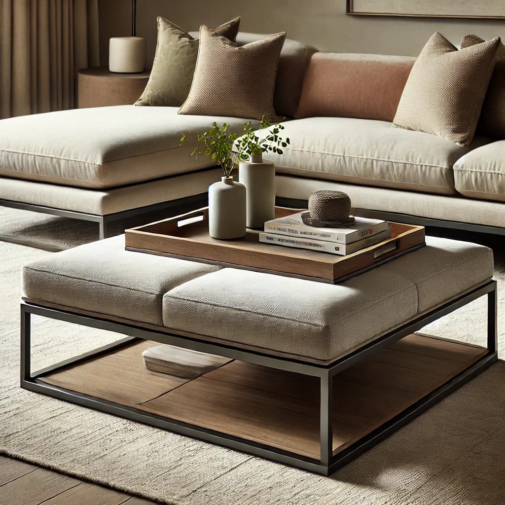 8 Simple Tips for Decorating a Pouf Coffee Table